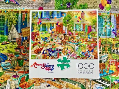 Buffalo Games 1000-Piece Coloring Days Jigsaw Puzzle 26.75x19.75