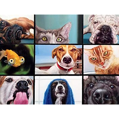 Buffalo Games 750-Piece Jigsaw Puzzle Dog Days 24x18 Inches