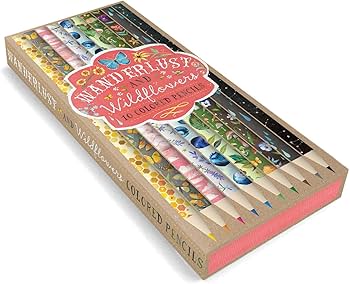 Chronicle Books Wanderlust and Wildflowers: 10 Colored Pencils