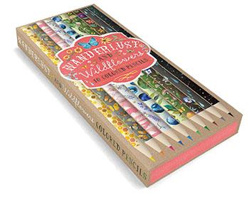 Chronicle Books Wanderlust and Wildflowers: 10 Colored Pencils
