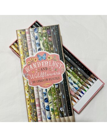 Chronicle Books Wanderlust and Wildflowers: 10 Colored Pencils