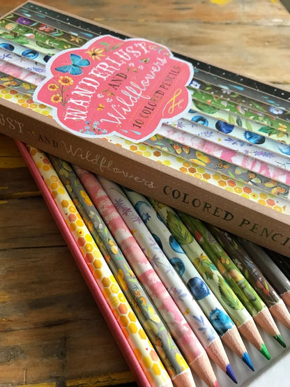Chronicle Books Wanderlust and Wildflowers: 10 Colored Pencils
