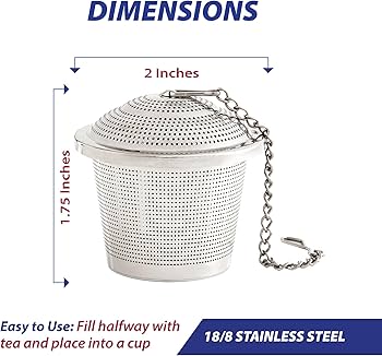 English Tea Store Mesh Infuser Ball 1.75 Inches