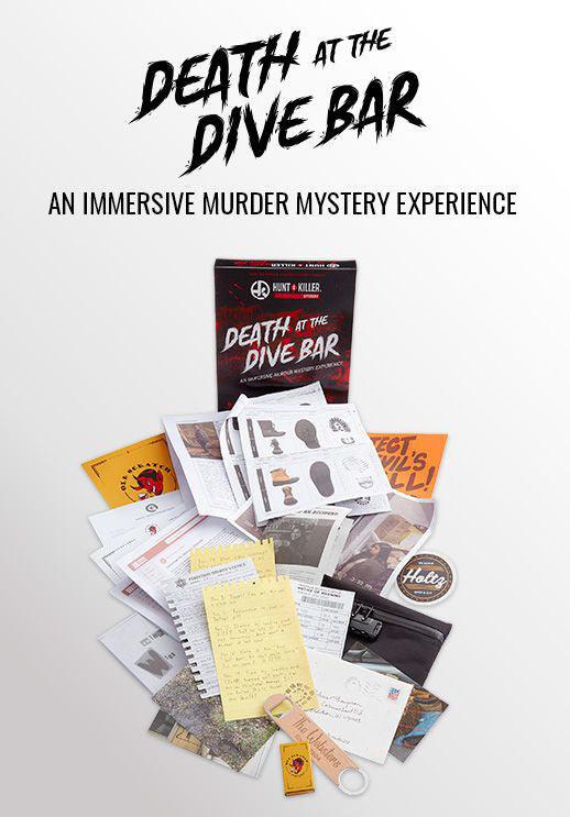 Hunt A Killer Death at the Dive Bar - Set Of 15