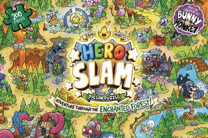 Jamie Smarts Hero Slam 200-Piece Jigsaw Puzzle