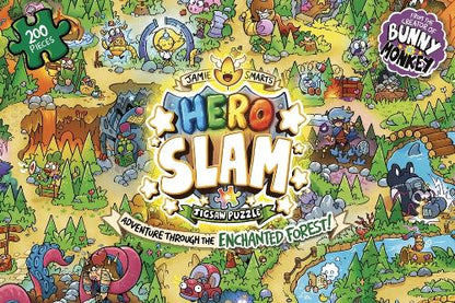 Jamie Smarts Hero Slam 200-Piece Jigsaw Puzzle