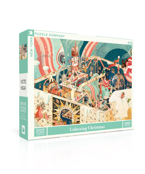 New York Puzzle Company Unboxing Christmas