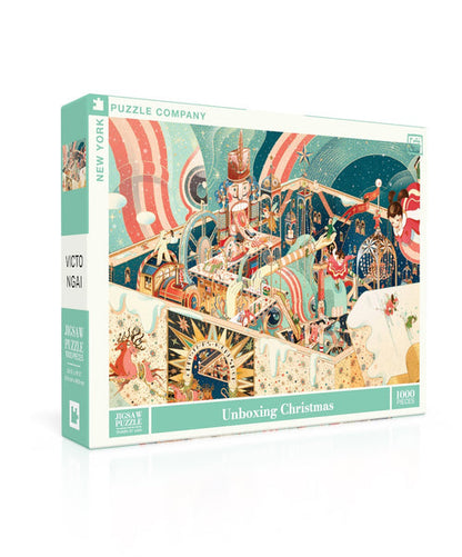 New York Puzzle Company Unboxing Christmas