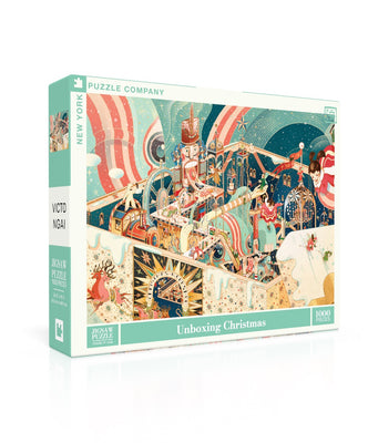 New York Puzzle Company Unboxing Christmas