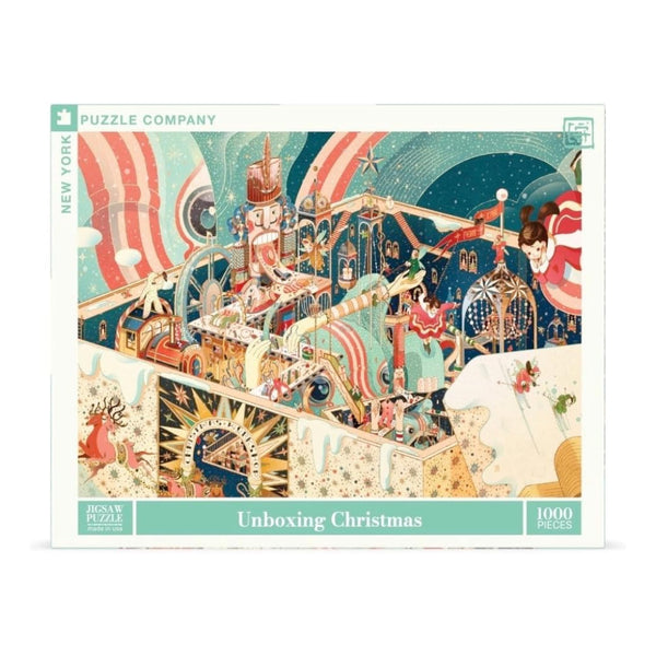 New York Puzzle Company Unboxing Christmas