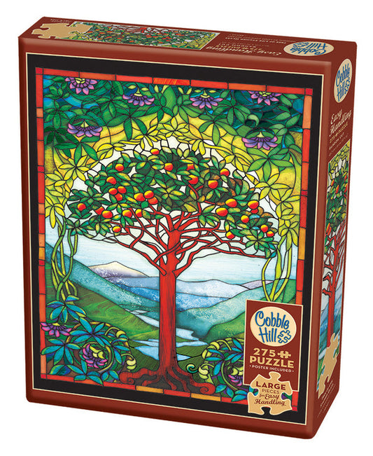 Peter Pauper Press Stained Glass Tree of Life 1000-Piece Puzzle