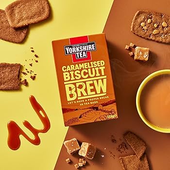 Taylors Of Harrogate Yorkshire Tea Caramelised Biscuit 40 Teabags