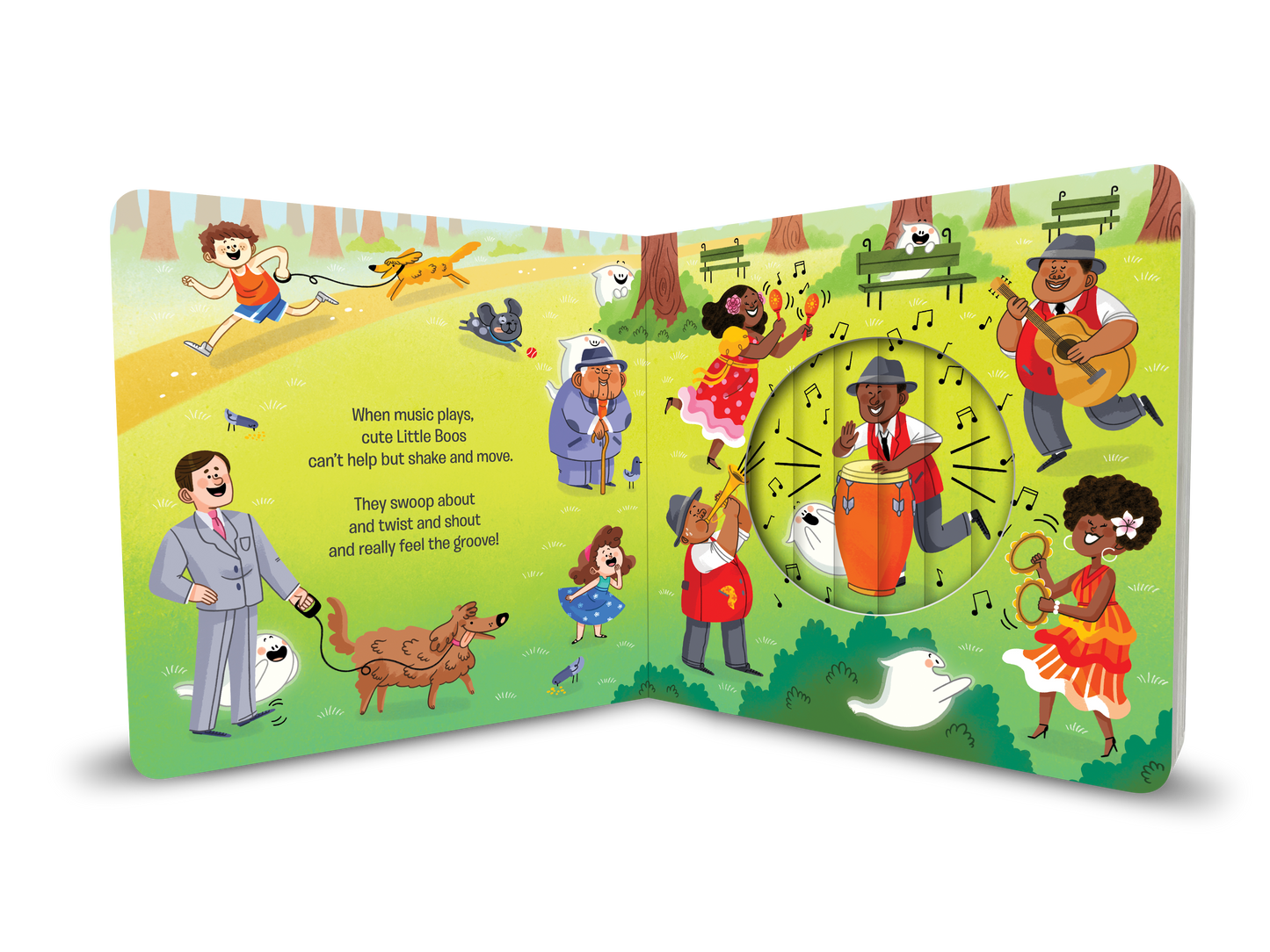 Little Boos Feel the Groove (EEK-a-BOO Books, 2)