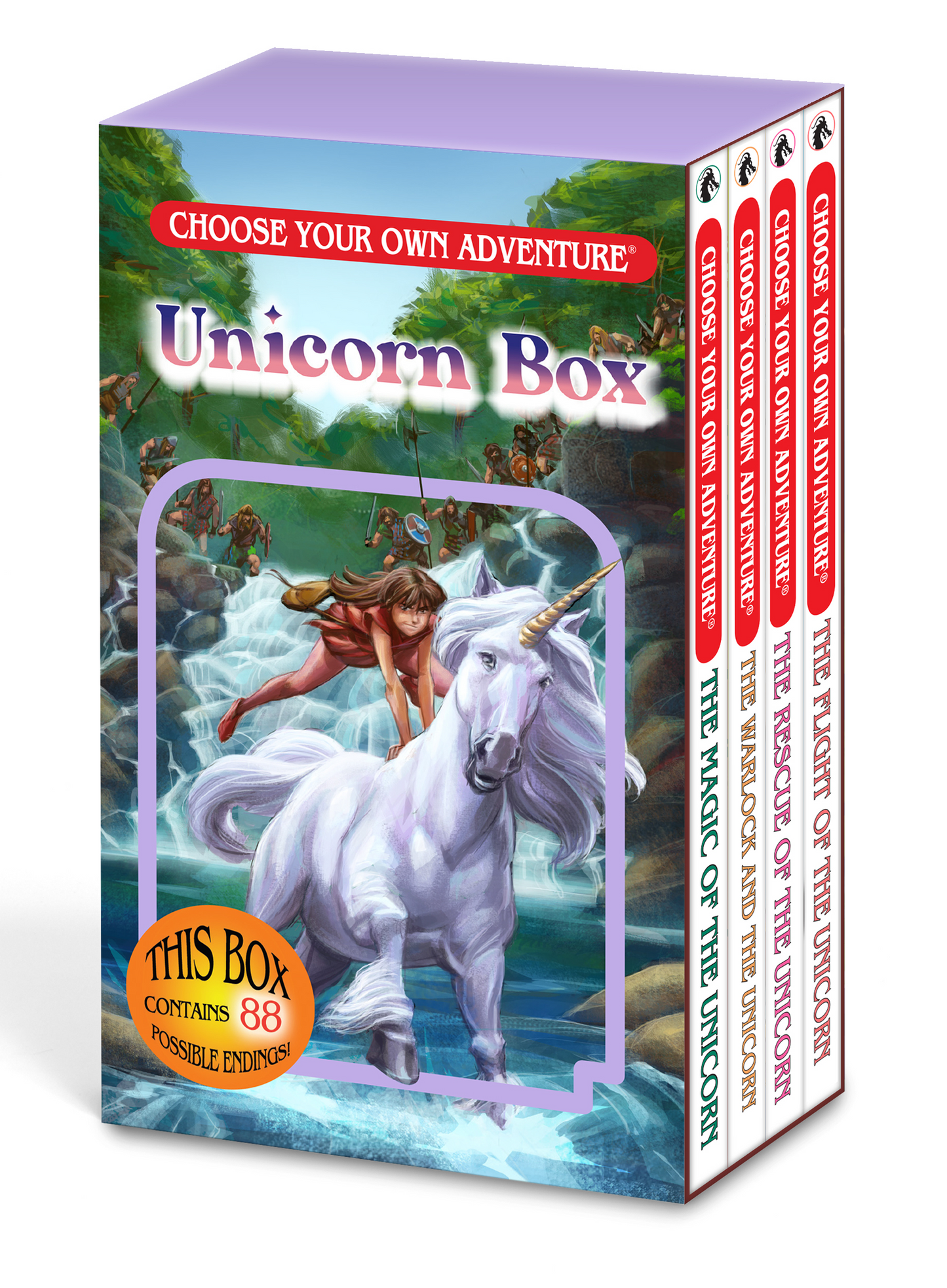 Unicorn Box, Boxed Set of 4 Unicorn titles