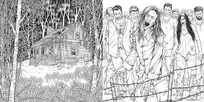 Horror Movies Adult Coloring Book by IglooBooks