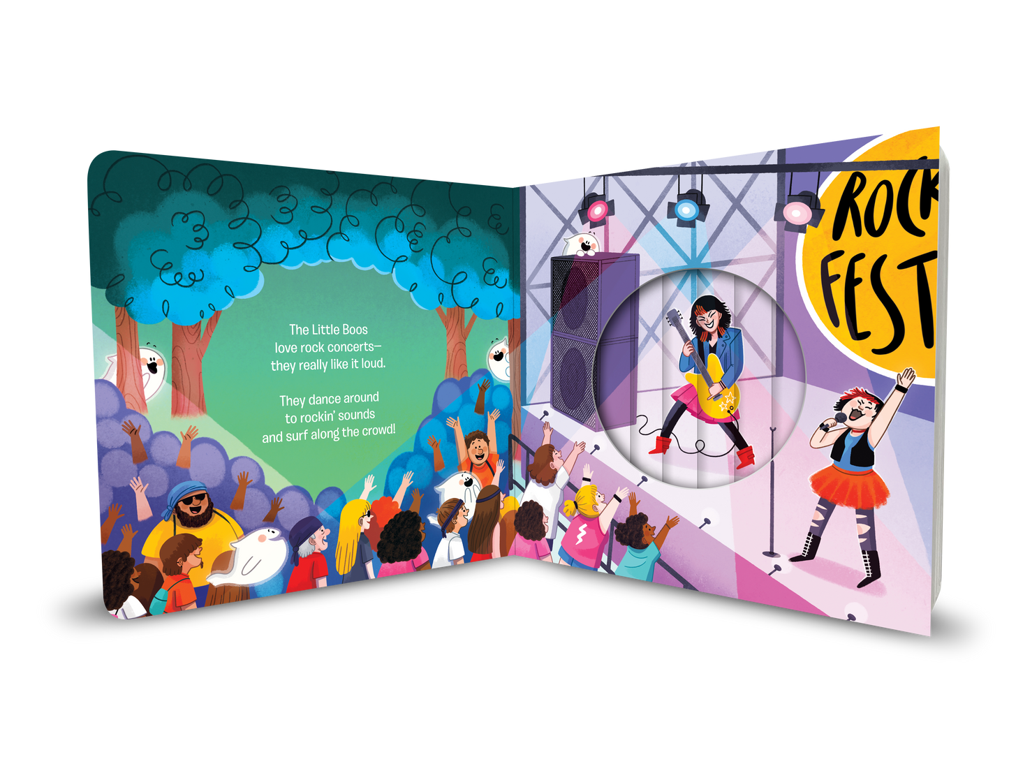 Little Boos Feel the Groove (EEK-a-BOO Books, 2)
