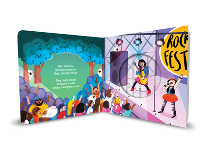 Little Boos Feel the Groove (EEK-a-BOO Books, 2)