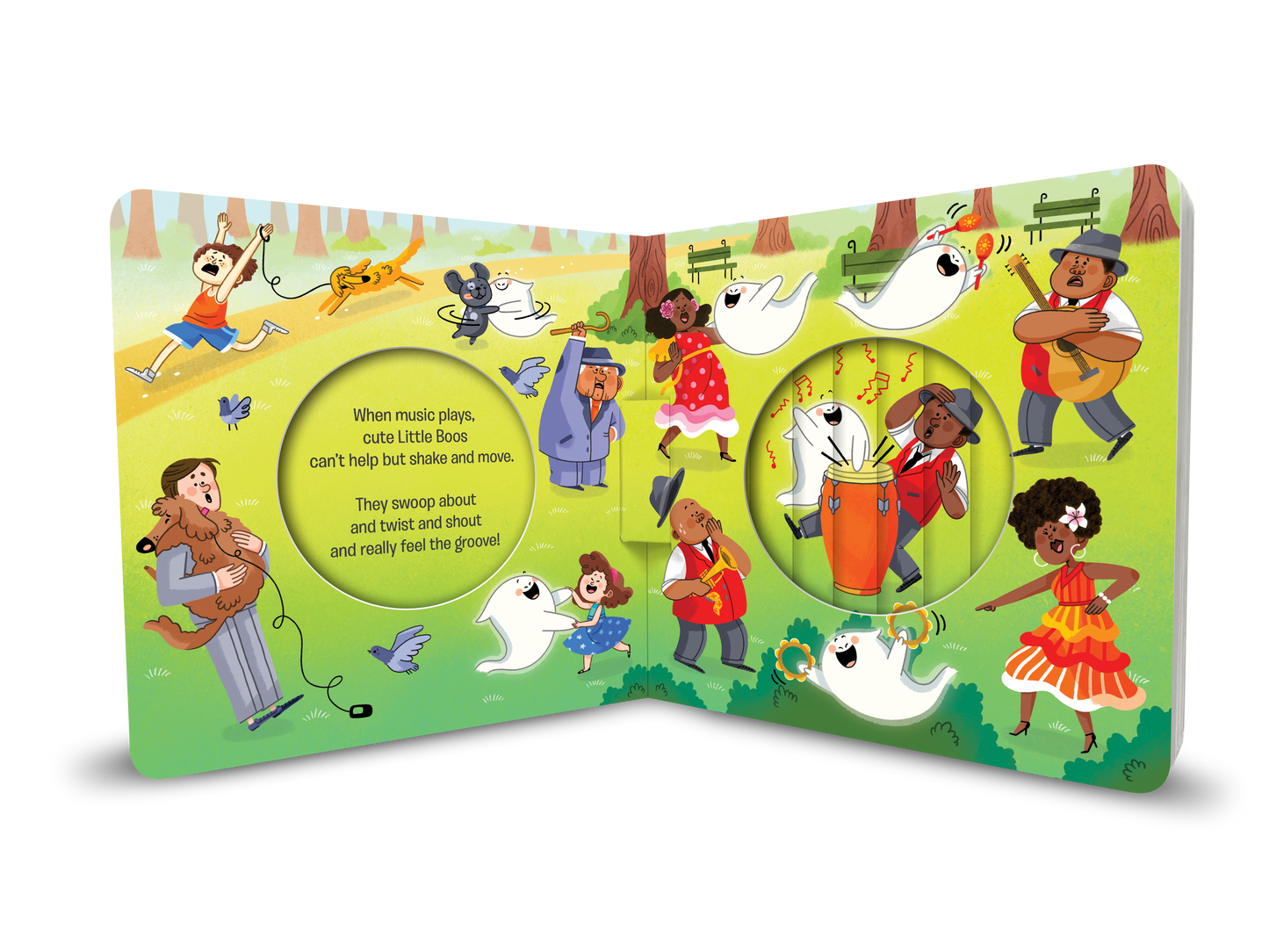 Little Boos Feel the Groove (EEK-a-BOO Books, 2)