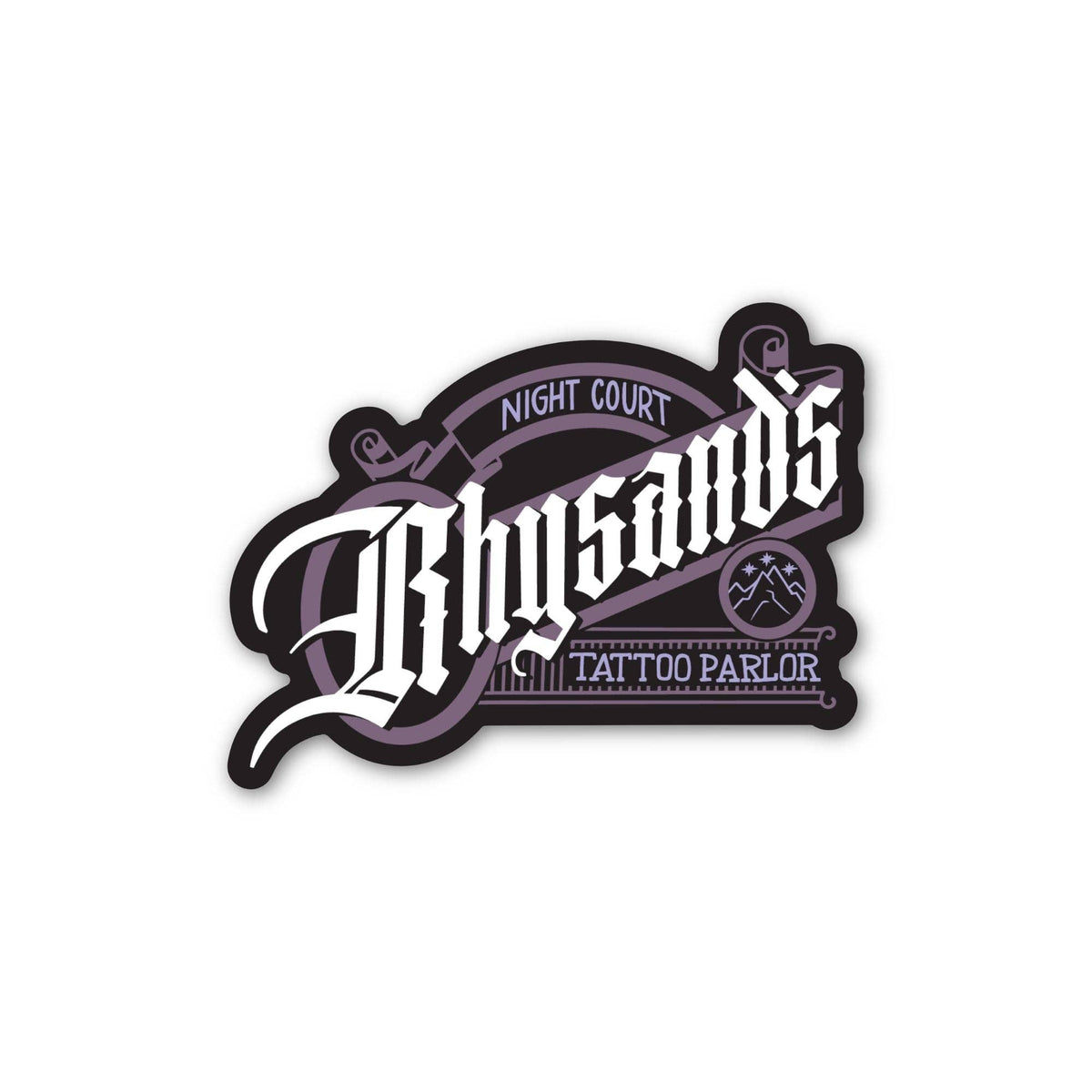 Rhysand's Tattoo Parlor Sticker | ACOTAR