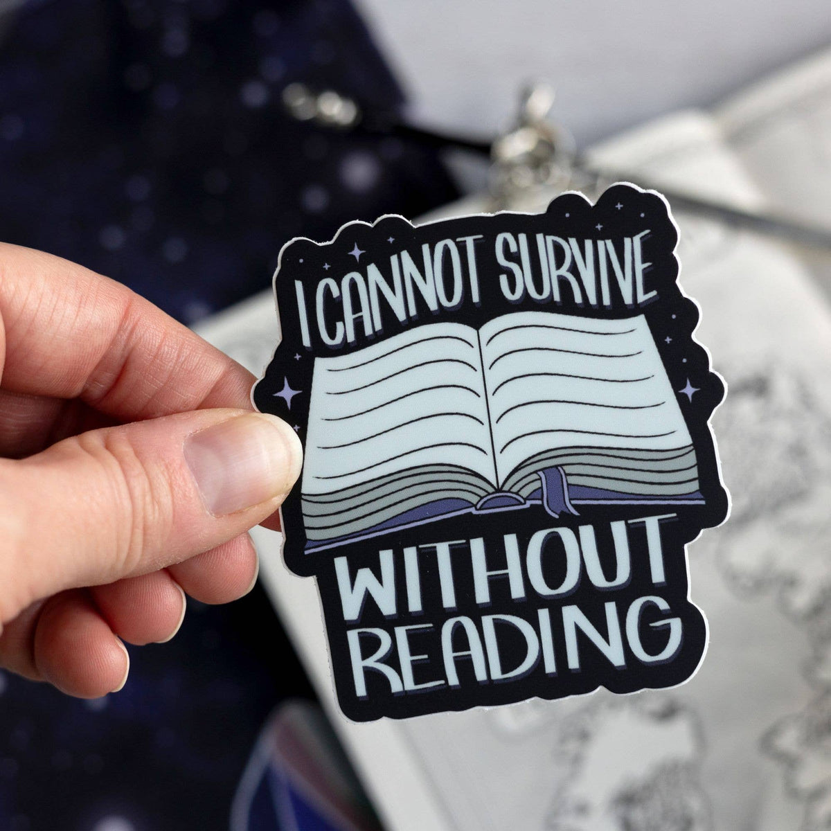 I Cannot Survive Without Reading Sticker | ACOTAR