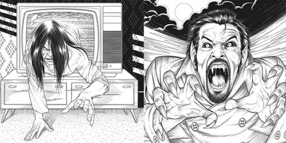 Horror Movies Adult Coloring Book by IglooBooks