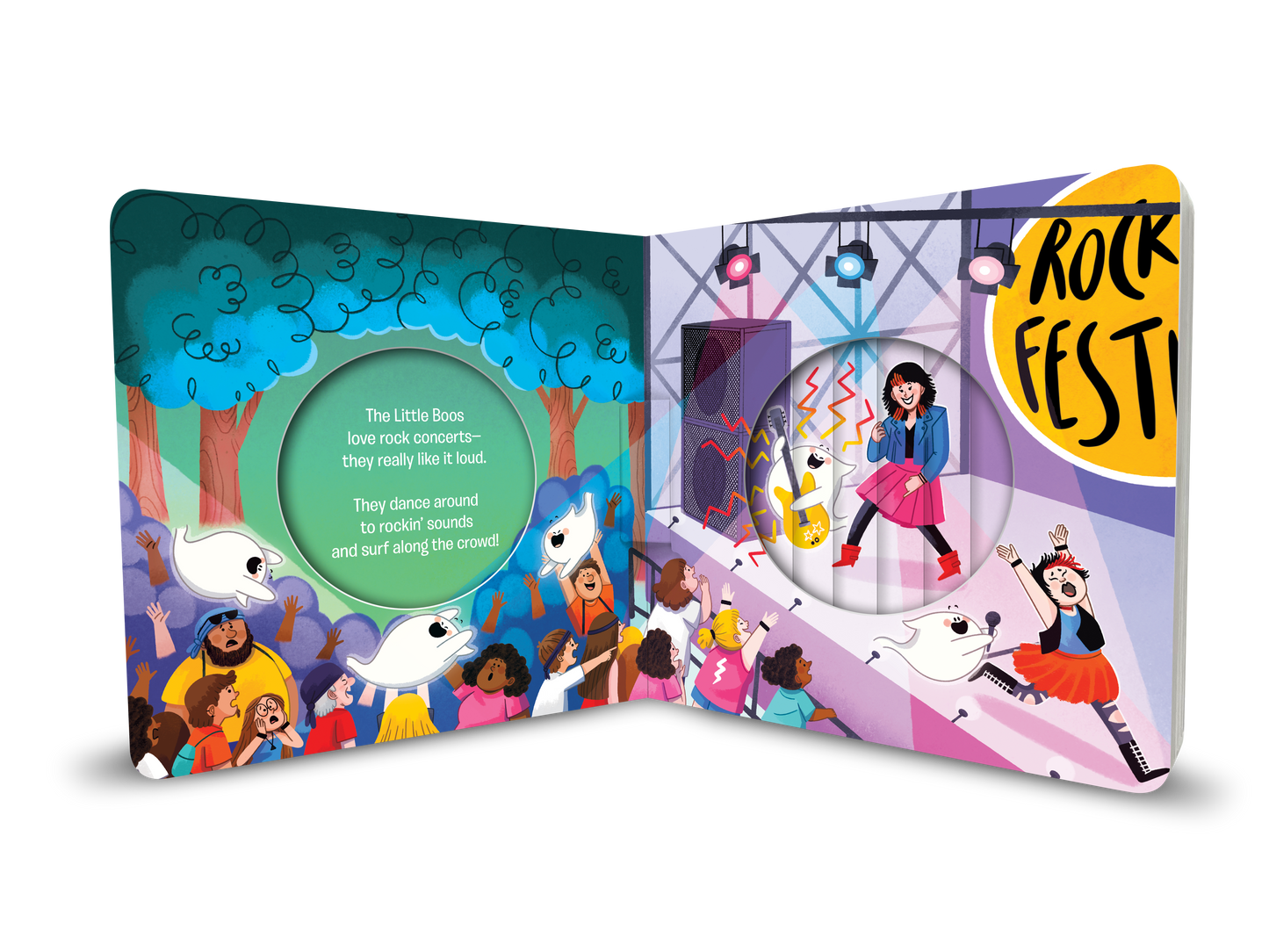 Little Boos Feel the Groove (EEK-a-BOO Books, 2)
