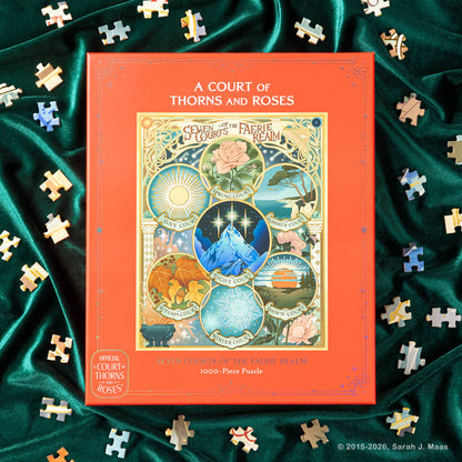 A Court of Thorns and Roses: Official Seven Courts of the Faerie Realm 1000-Piece Puzzle