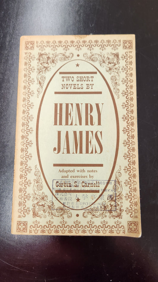Two Short Novels by Henry James